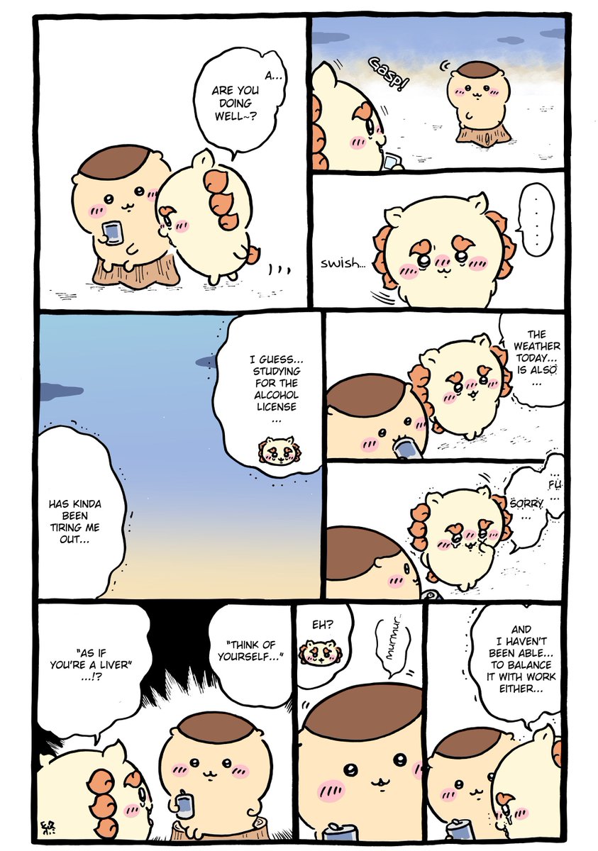 chiikaaawa's tweet photo. Kurimanju dispensing wisdom... [Page 1/2 today]

#chiikawa #chiikawaeng https://t.co/ZfM4iT5CBX