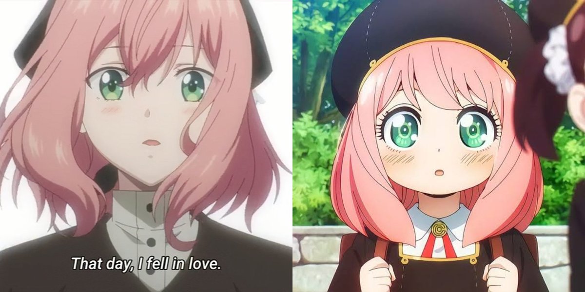 _furiren's tweet photo. Banyak yang bilang Rose mirip Anya. Tapi sekilas emang mirip sih 😭

Ternyata Anya di universe lain bukan esper, tapi witch. https://t.co/GH1sjpW55X
