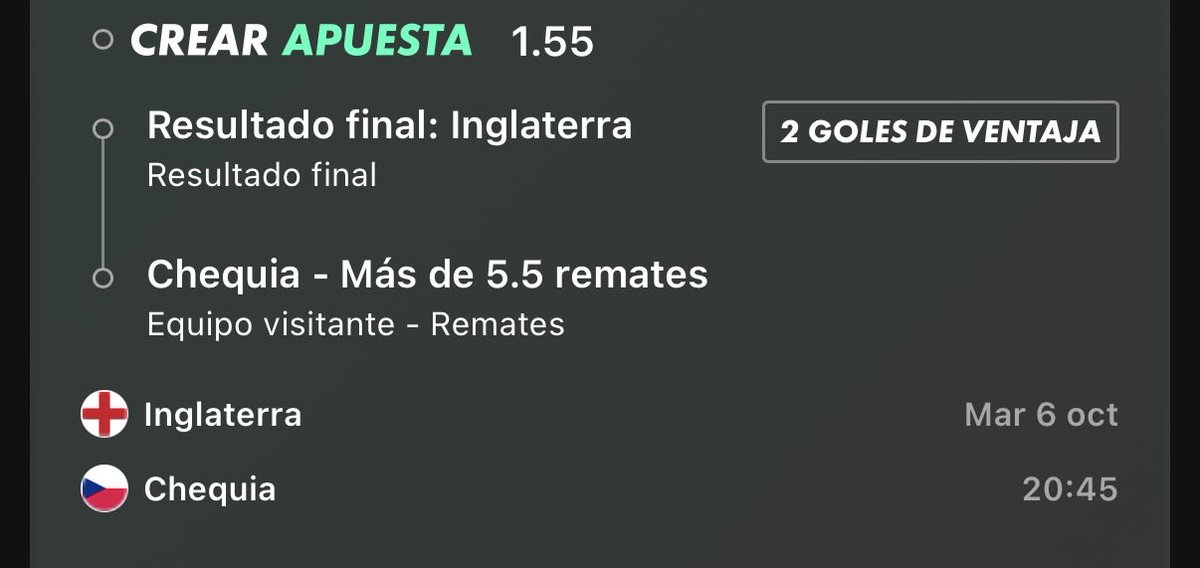 SharpLogicBets's tweet photo. 🦈 ¡ARRANCAMOS EL DÍA CON EL PRIMER MISIL DE LA MANADA! ¡A REVENTAR EL MERCADO! 🦈
Los 60 tiburones ya están listos y la maquinaria no frena ni un segundo. Análisis milimétrico, mapas de calor y un estricto stake 2% para abrir la jornada por todo lo alto. ¡Mirad lo que acabamos de cazar para hoy a las 20:45 (Mar 6 oct)! 📊🔥
🎯 El primer misil del día:
Inglaterra vs Chequia: Crear Apuesta -> Resultado final: Inglaterra (con la ventaja de 2 goles de ventaja de Bet365) + Chequia - Más de 5.5 remates (Equipo visitante).
💰 Cuota: 1.55
📈 Stake: 2% (bankroll blindado y disciplina de tiburón).
Aquí no venimos a inventar, venimos a triturar la banca con datos y método quirúrgico. ¡Que nadie se quede fuera de esta cacería! 🚀
👇 ¡Haz que este tuit retumbe en X y demuestra el poder de la manada!
❤️ Dale RT y MG si vas a cazar este primer verde con nosotros.
🦈 Comenta "🦈" si ya tienes tu apuesta lista para la guerra.
➕ Síguenos ya y activa las notificaciones para no perderte ni un solo misil del día.
¡A cobrar o a llorar a la llorería! 🚀📈