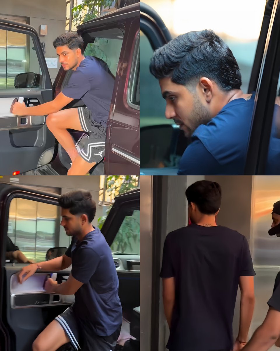 heartbeat_Shub's tweet photo. Shubman Gill spotted at Bandra with Mercedes-Benz G-wagon. ❤️🔥 https://t.co/mHzVar2gXr