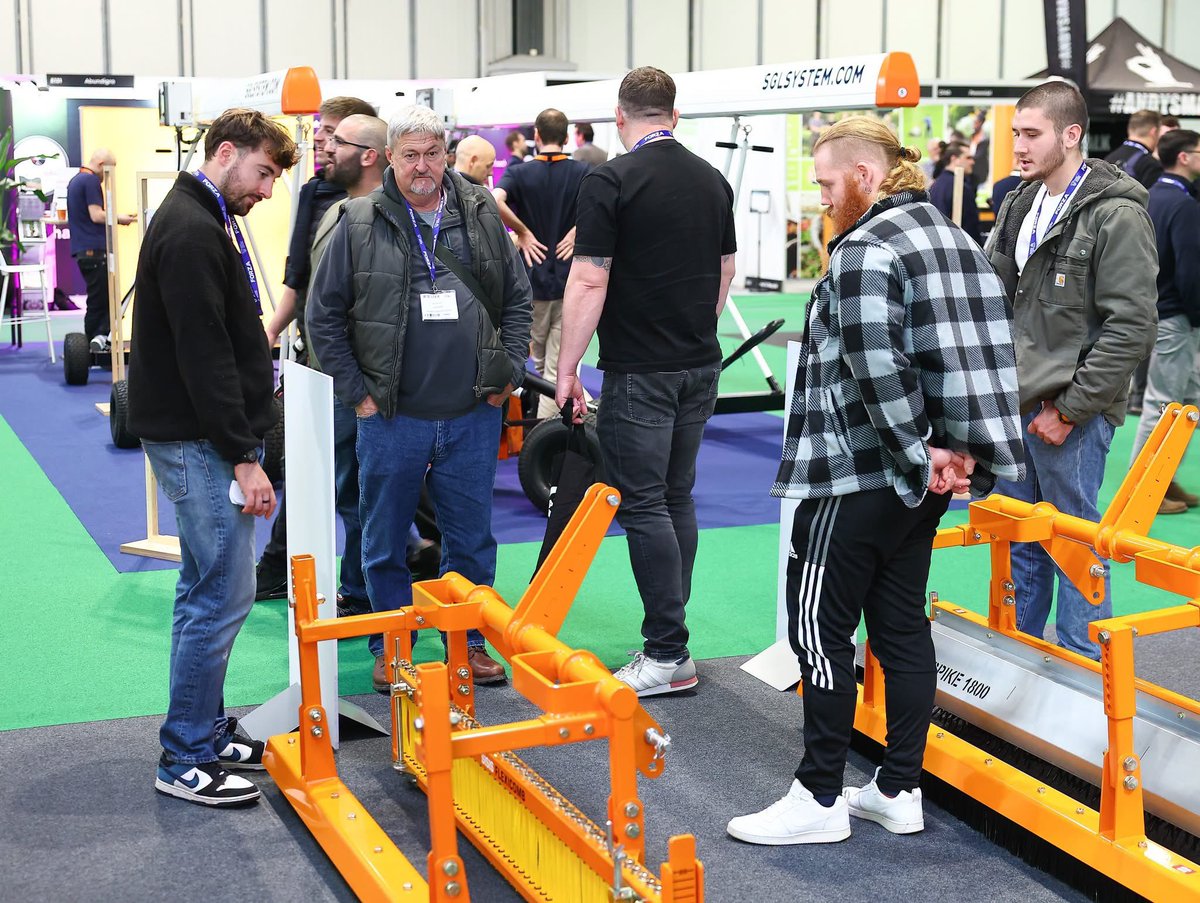 SISISMachinery's tweet photo. We are back at Saltex Turf Management Show this year on 11th and 12th November on Stand E124. See you there #sisis #saltex #nec https://t.co/Qy2pA7kcKb @SALTEX_show https://t.co/iRLWXFCXB7