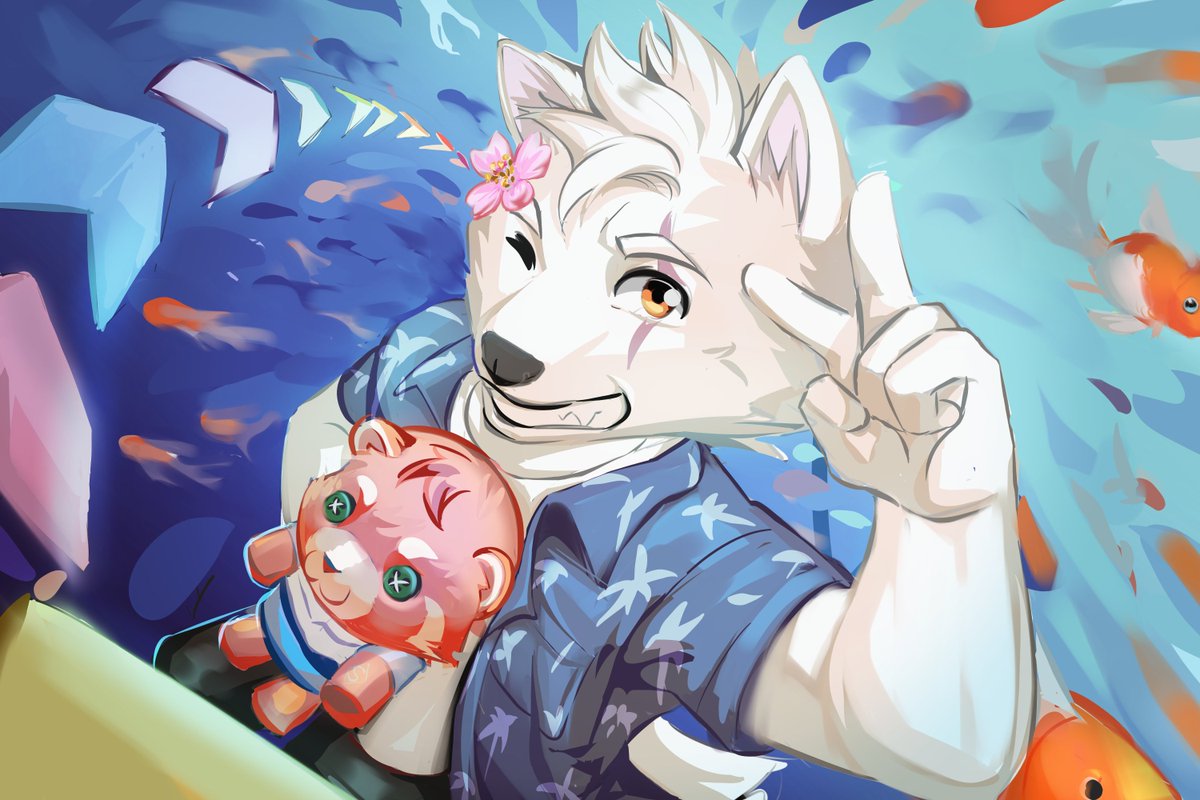 PaGKyNaKub's tweet photo. Gift Art For @ITzGeeNa https://t.co/XQqiakFFKu