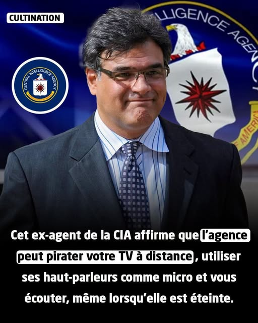 KateriSeraphina's tweet photo. L’ancien officier de la CIA John Kiriakou a déclaré que l’agence peut prendre le contrôle à distance d’une smart TV, transformer son haut-parleur en microphone et écouter les conversations de la pièce, même lorsque l’appareil semble éteint. Ces propos s’appuient sur les documents Vault 7 divulgués par WikiLeaks en 2017, qui révélaient l’outil « Weeping Angel » capable de mettre certaines télévisions Samsung en mode « Fake-Off ». Kiriakou a répété ces affirmations dans plusieurs interviews récentes, soulignant que cette capacité existe depuis longtemps
Sources des informations citées : The Mirror