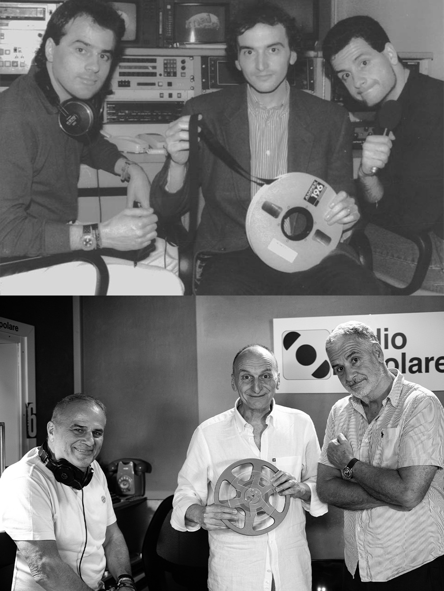 GialappasB's tweet photo. 40 anni dopo ❤️
L’Assurda Storia della Gialappa’s Band dal 22 ottobre al cinema!
#LAssurdaStoriaDellaGialappasBand https://t.co/bz1mLOcdaZ