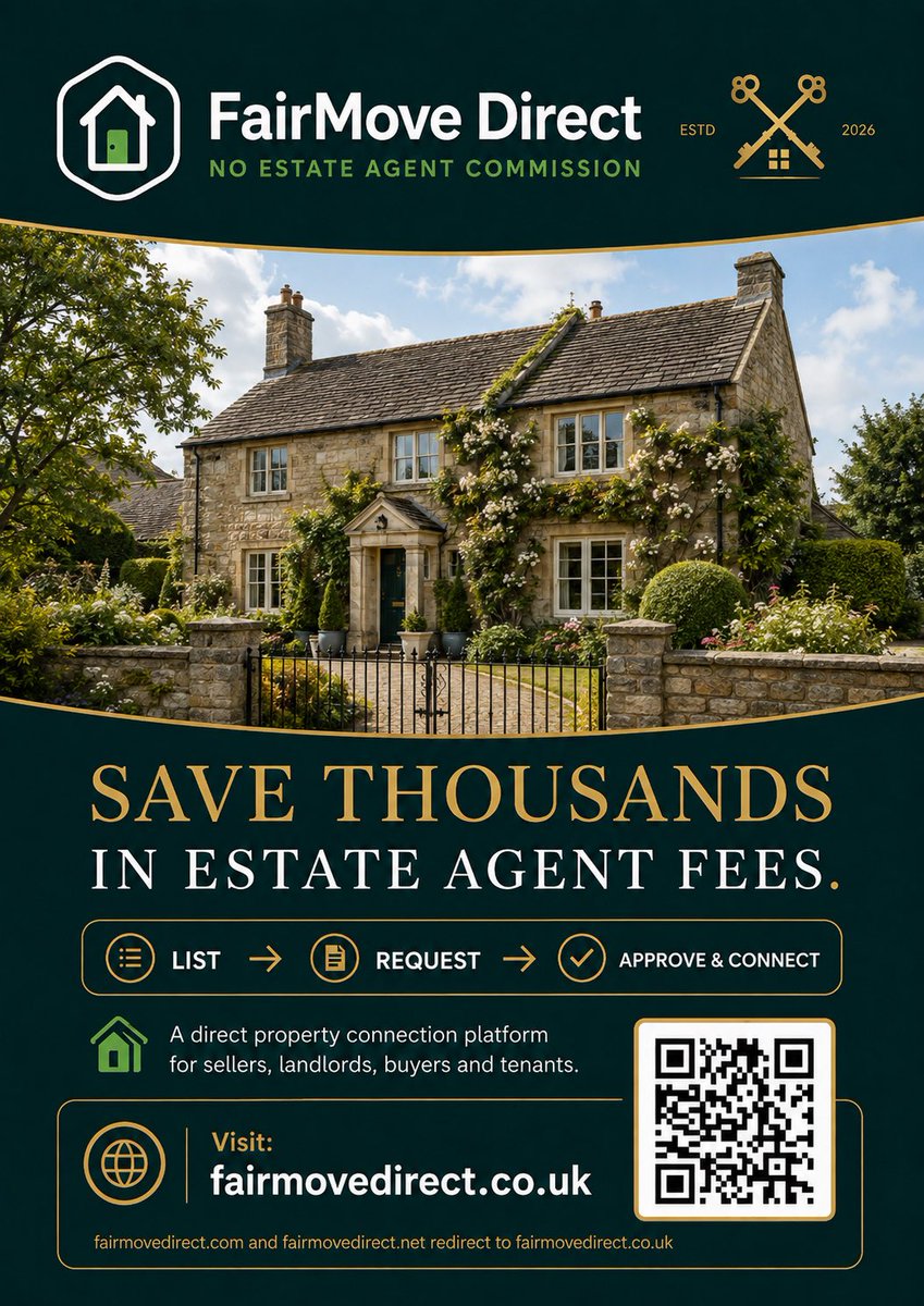 FMDirect1's tweet photo. We’re new. We’re growing. And we’re doing property differently. 🏡

FMDirect was created for people who want to sell or let directly and save money.

List from £59. 0% commission to FMDirect. More control for you.

https://t.co/CzY1k5gAIW

#FMDirect #UKProperty #SellYourHome https://t.co/9NeBWCAnYK