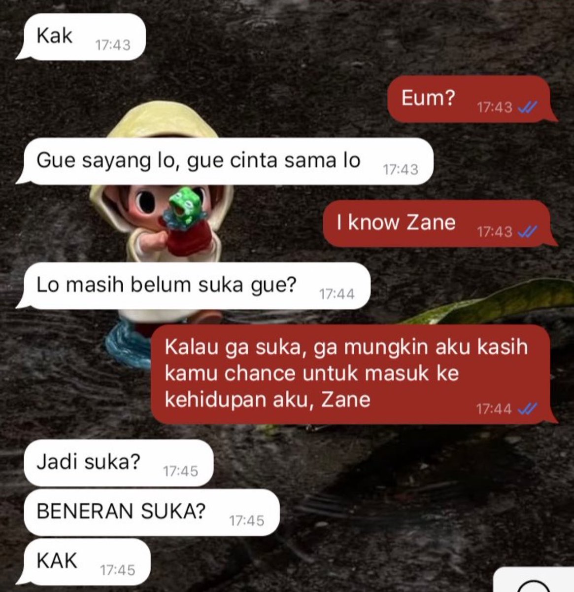 raknaravit5's tweet photo. from this to this๐ญ
TUH KANN JILAT LUDAH SENDIRI ENAK GAK ZANE?๐ #ZaneCaleb @naraell_ https://t.co/PluWnABzTr