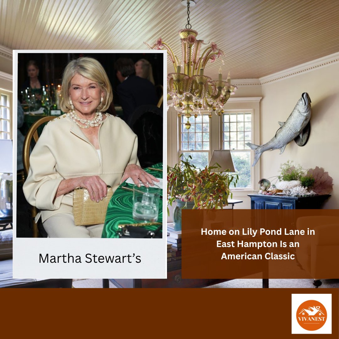 vivanest_home's tweet photo. Martha Stewart’s home on Lily Pond Lane in East Hampton is the definition of an American classic. 🏡✨
With timeless architecture, elegant details, and a relaxed coastal charm, the property feels effortlessly sophisticated.
#MarthaStewart #CelebrityHomes #EastHampton #HomeDecor https://t.co/RyNHaicHgs