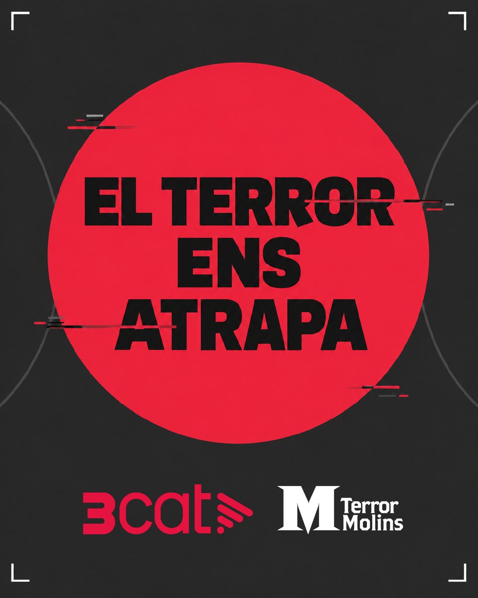 terrorMolins's tweet photo. 📼 #TerrorMolins surt de les sales:

- @Filmin Found Footage: 17 pel·lícules del 29/10 al 15/11.
- A @som3cat, El terror ens atrapa creix amb nous curts procedents de la sessió Ç-Trencada.

Més info: https://t.co/70NXxFb1tS

#TerrorMolins26 https://t.co/LR0VC00hHa
