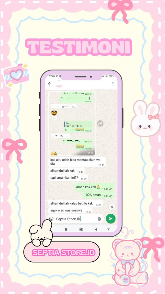 gyavl's tweet photo. Menerima Jasa Pemulihan &amp; Perbaikan Akun Sosmed

— Pulihkan,Balikin &amp; Hapus/Nonaktifkan Akun 
— Lacak Lokasi, Sadap Wa, Hack Akun &amp; Lainnya

( Facebook, Instagram, TikTok, WhatsApp, Line, Twitter/X, Gmail/Email,Telegram, Game &amp; Lainnya )

Fast Respon WhatsApp Di Profil

#zonauang https://t.co/091Zcc7gmR