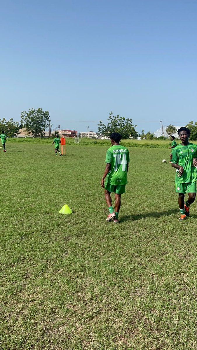 KarelaUtd_FC's tweet photo. Shaping up ahead of Sunday's clash with Dreams Fc
#KarelaUnited
#Pride&Passion
#TrainingMood
#GPLWeek6 https://t.co/b10neQdfiT