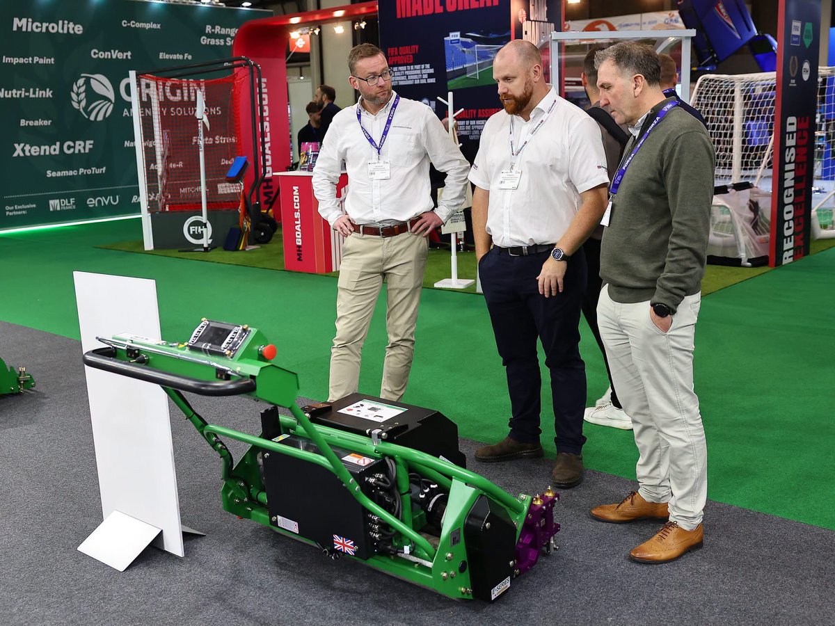 DennisMowers's tweet photo. We are back at Saltex Turf Management Show on 11th and 12th November. Stand E110. See you there! #nec #saltex @SALTEX_show https://t.co/oMhVZ7b9wM