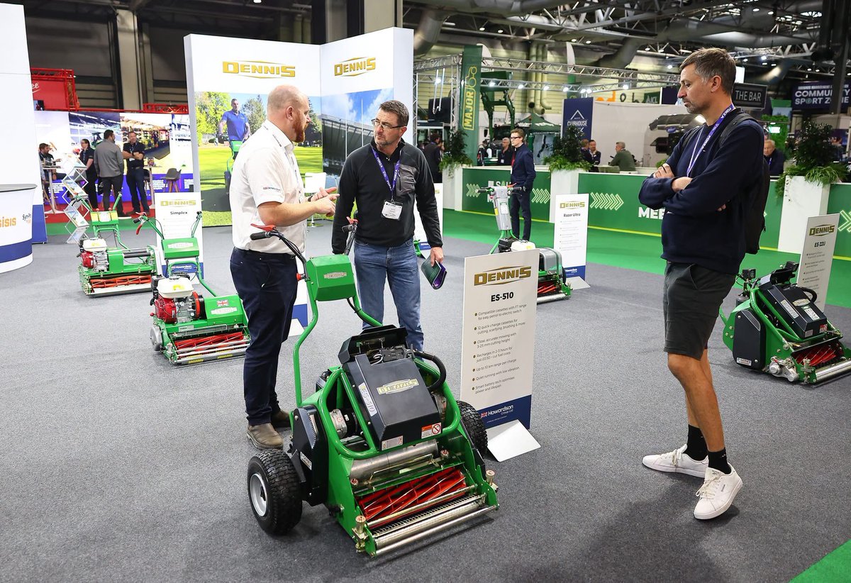 DennisMowers's tweet photo. We are back at Saltex Turf Management Show on 11th and 12th November. Stand E110. See you there! #nec #saltex @SALTEX_show https://t.co/oMhVZ7b9wM