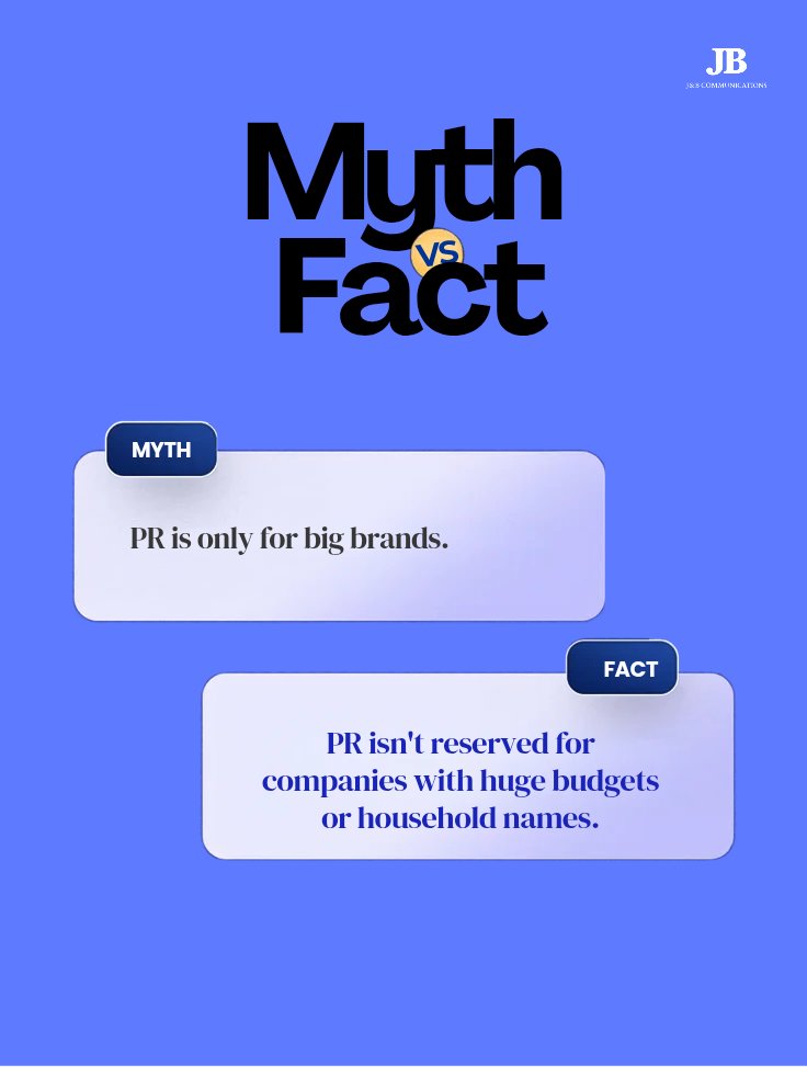 Jbcommshq's tweet photo. PR isn’t about making noise just for the sake of visibility. It’s about being intentional about what your brand stands for and how that story gets into the rooms.

Ready to be more intentional about how your brand is seen and remembered? Talk to J&amp;B Comms.

#PublicRelations https://t.co/Qw3S601BgK