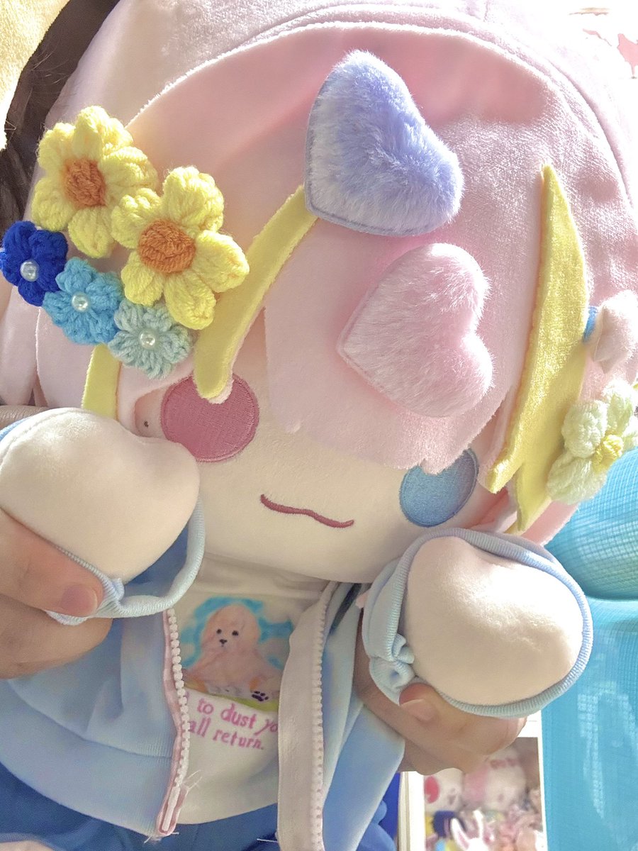 17sakurawl's tweet photo. Can’t control myself from making a bunch of Rui dolls👉🏻👈🏻This time is a big plushie🩷super cuddly and soft🫧
It is just too cute so I wanna share 𐔌՞ ܸ.ˬ.ܸ՞𐦯 https://t.co/4TVclW4Nmi