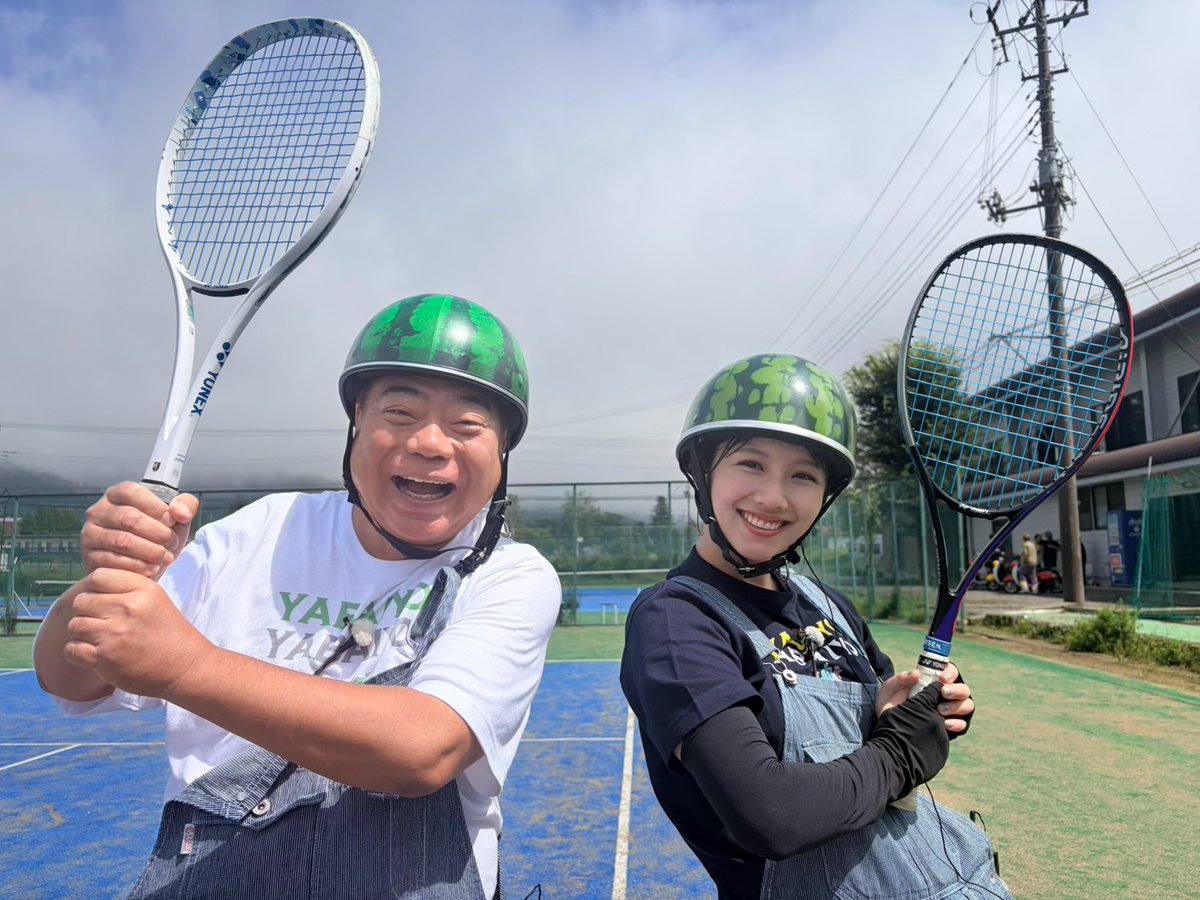 TVTOKYO_PR's tweet photo. ＼📺今夜6時30分／

🍉#出川哲朗の充電させてもらえませんか？SP
田貫湖～相模湖
富士山麓リゾート街道123㌔𓂃 ◌𓈒𓐍

🍉ゲストライダー：西野亮廣（キングコング）、渡邉美穂
@tvtokyo_degawa
✦•┈🛵💨┈•✦

キンコン西野が運営している美術館に突撃⁉
初登場の“べみほ”も登場✨
お見逃しなく👀 https://t.co/MVdxFH7H4X