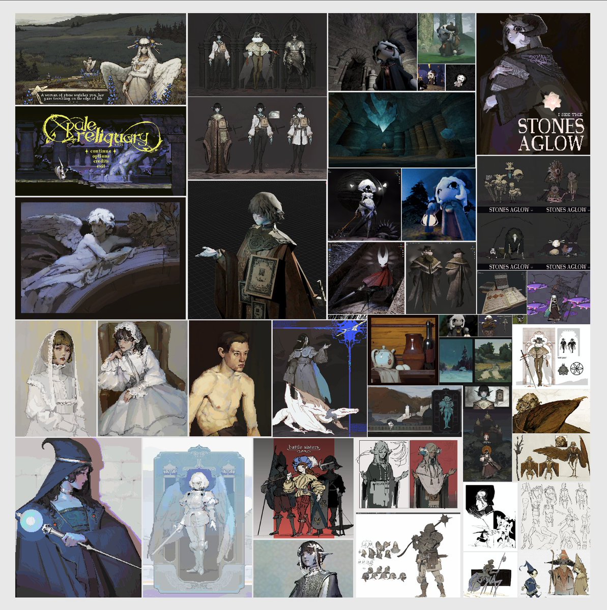 eCherryArt's tweet photo. it's my birthday today. I've gathered all the personal artworks and studies I made while I was 24 https://t.co/XMnMcXTT2J