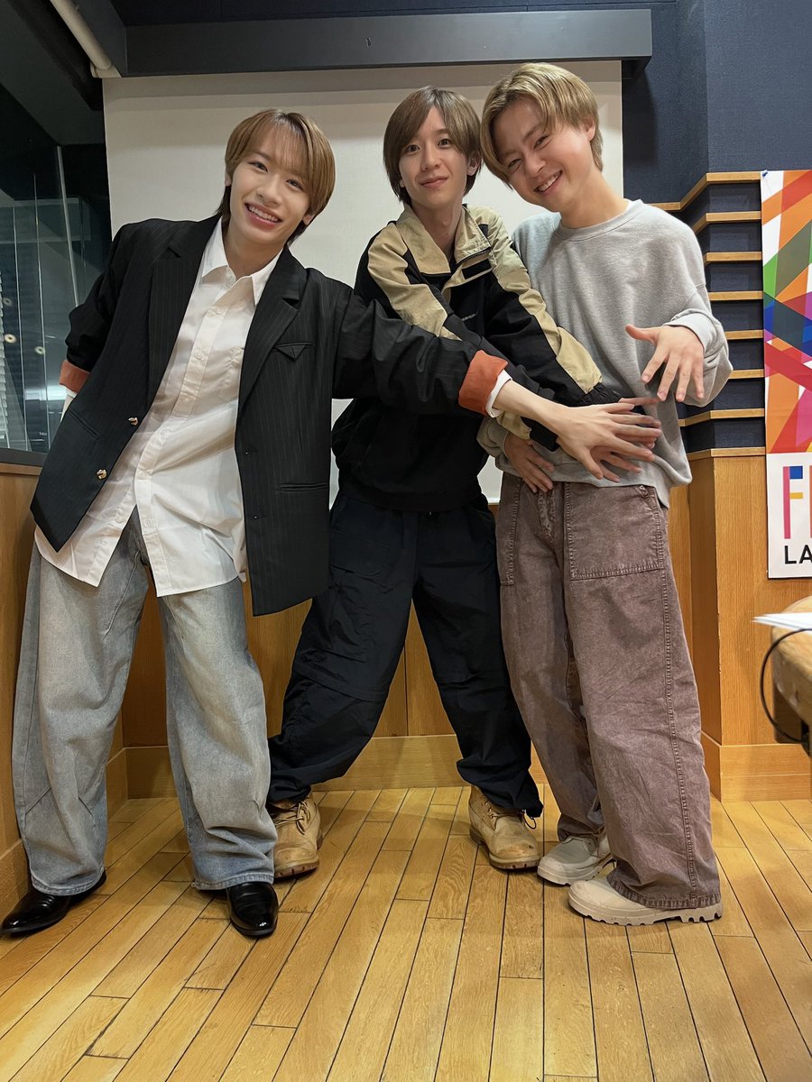 baribarisound's tweet photo. #岡佑吏 #永岡蓮王 #浦陸斗
が #FM大阪 (@fmosaka851)から
お送りしています✨

✉️テーマ『本気です！』

#カンバリ #関西ジュニア https://t.co/DdqNfNlckr