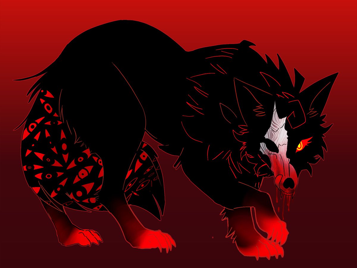 Pastele_Sugar's tweet photo. Day 3-4  - ( Wolf + Blood) #FollyTober #regretevator #Regretavatorfolly https://t.co/f6EKiqpjBd