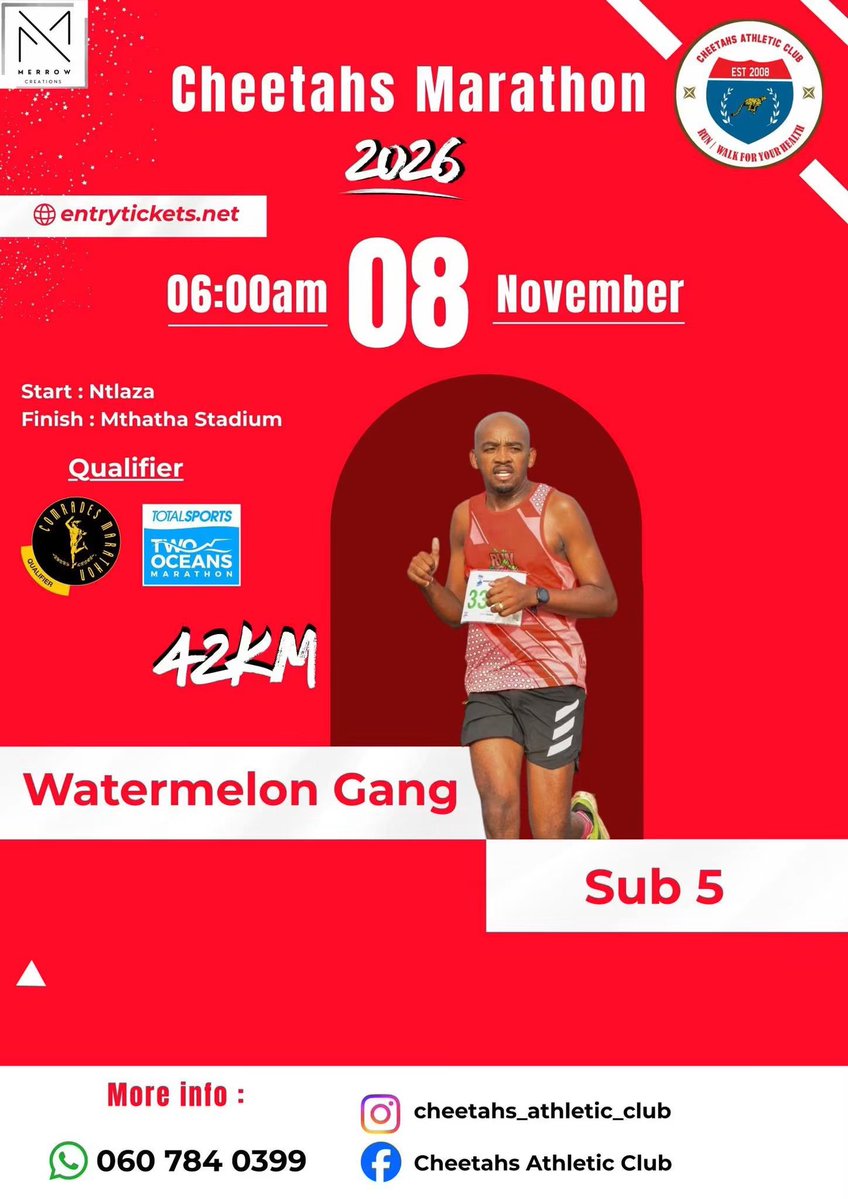 Matsobane_88's tweet photo. Watermelon Gang will be in Mthatha running for vibe, 

#KissMadoloGang
#FetchYourBody2026
#Runalexac
#TrapnLos
#Teamkisskiss
#Morvitegang
#WatermelonGang🍉 https://t.co/0jYy3AadU2