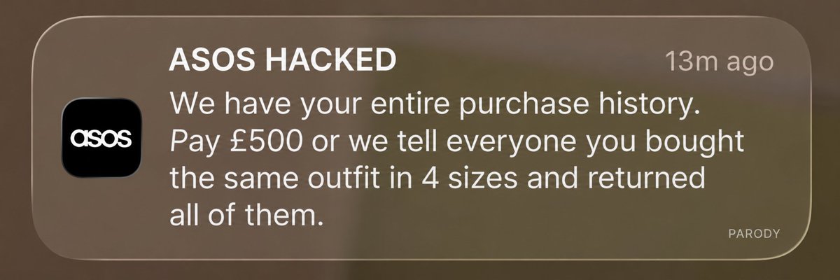 shangularity's tweet photo. Hey did anyone get this notification too? 😭😭😭 https://t.co/Yudz4nqStU