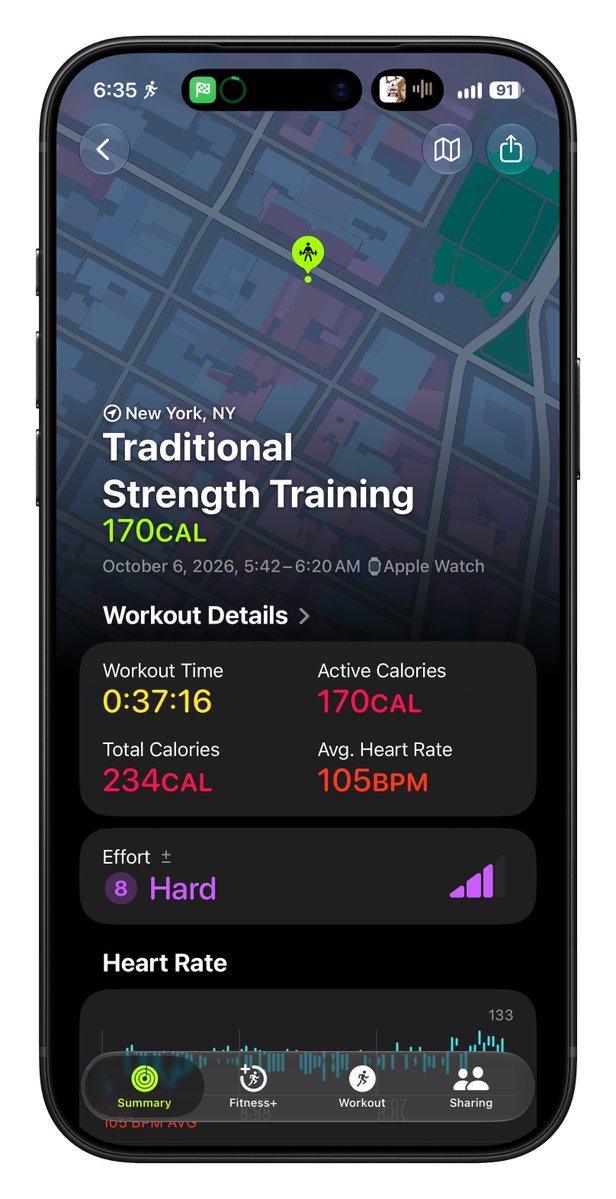 fer_schez's tweet photo. I completed a #workout with the Workout app on my #AppleWatch
#fitness #gym #workout #muscle #plantbased #vegan #natural • 🌱 💪🏾 🦍 🪨 🥩 🍫 https://t.co/JuhViLo1si