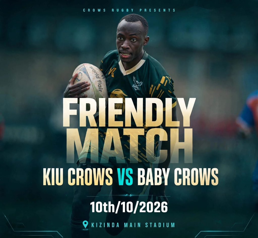 HipposFans's tweet photo. 🇺🇬 Another university side is doing the same this weekend.

@KIUCrows are lining up their own Alumni vs New Players (Baby Crows) friendly this Saturday, 10th Oct

It’s a proper internal matchup aimed at strengthening the squad as they prepare for #UgandaCup2026 https://t.co/ENk1s4UxZm