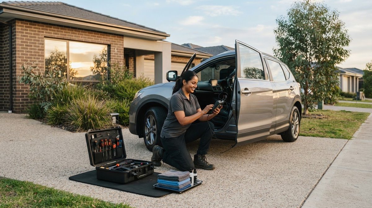 GiggySocial's tweet photo. Why burn your weekend stuck in an oily workshop waiting room when most routine car servicing can be sorted right in your own driveway?

https://t.co/XNzYeNm4Yu https://t.co/ViyCIkQSnq