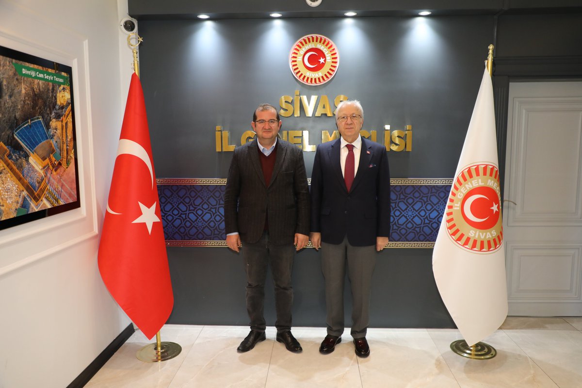 sivasigm's tweet photo. AK Parti Gürün İlçe Başkanı Lütfi Taş ve AK Parti Gürün İl Genel Meclisi Üyemiz Yüksel Tatar, Başkanımız Mehmet Şarkışla’yı ziyaret etti. https://t.co/ddjBZUUHPI