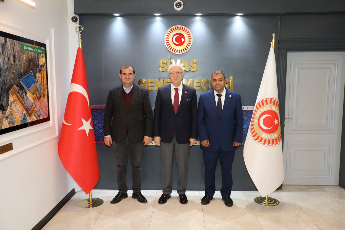sivasigm's tweet photo. AK Parti Gürün İlçe Başkanı Lütfi Taş ve AK Parti Gürün İl Genel Meclisi Üyemiz Yüksel Tatar, Başkanımız Mehmet Şarkışla’yı ziyaret etti. https://t.co/ddjBZUUHPI