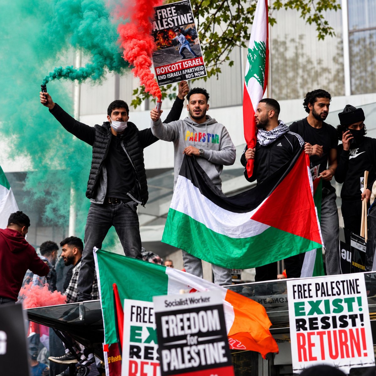 britmatters's tweet photo. The Palestine march is taking place tomorrow in London on the third anniversary of the October 7, 2023 massacre, when Hamas and armed Palestinians crossed into southern Israel and attacked.

Around 1,200 people were killed and 251 taken hostage. For Jewish Londoners, tomorrow is a day of mourning and remembrance. For those taking part in the Palestine march, it has become a day of celebration.

The Met have asked organisers to choose another date, they refused. Police have powers to impose conditions on demonstrations, but commanders claim the legal threshold for restricting the protest has not been met. The march will therefore go ahead tomorrow on the anniversary of the massacre.

In October 2025, UKIP’s Reclaim Whitechapel From the Islamists event was barred from the entire London Borough of Tower Hamlets after the Met said there was a realistic prospect of serious disorder if it went ahead there. 

Police imposed Public Order Act conditions preventing participants from entering the borough.

In January 2026, the Met imposed similar conditions on another UKIP protest in Whitechapel, again preventing the demonstration from taking place in Tower Hamlets. The police powers existed then. They exist now. And they were enforced. 

The same approach was taken against the Walk With Jesus Christian procession, with restrictions preventing the march from going where organisers wanted and Edgware Road also shut to the demonstration. Police said the restrictions were necessary because of fears that a hostile local reaction could turn violent.

Apparently, these same police powers are unavailable tomorrow.

So while the police can move a Christian march away from an area to prevent a hostile reaction from the Muslim community, they cannot move a Palestine march away from the anniversary of a massacre to protect London’s Jewish Community.

The police are not powerless. They are choosing which side to police.

#UKNews #UKPolitics #London