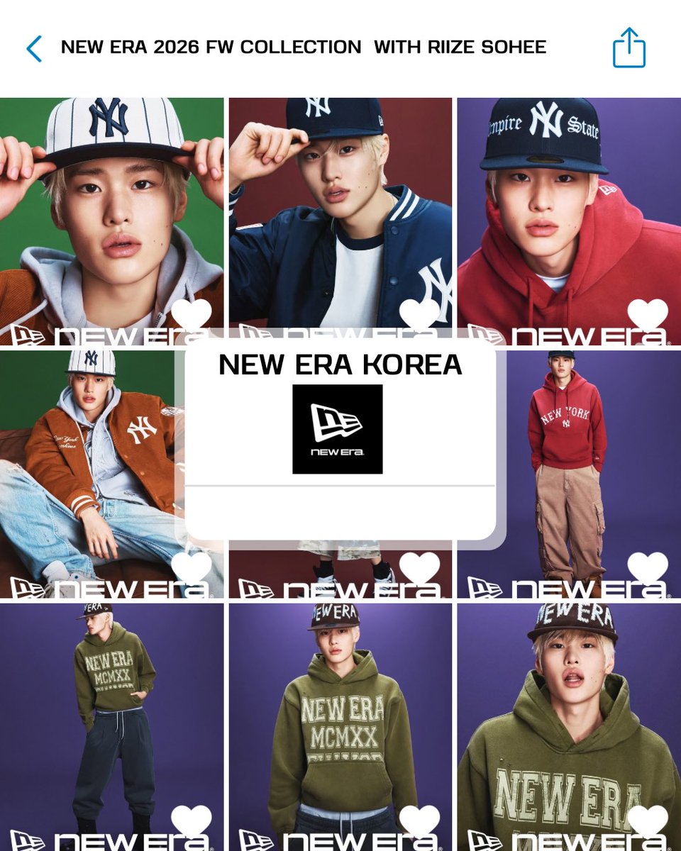 MYSOHEE_TH's tweet photo. 📈 มาปล่อยของดันยอดกันหน่อยค่ะ ✨ เมนชั่นรูป 💂‍♂️🧢 New Era 2026 FW Collection ⁠with RIIZE SOHEE ที่สุดในใจของทุกคนกันหน่อย~!

🎯 252  Replies

#SOHEE #소희
#소희뉴에라 #SOHEExNewEra https://t.co/YCsOQvCcOp