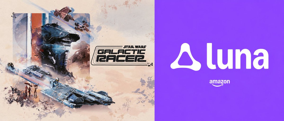 Distritopixel's tweet photo. 🚨 Star Wars: Galactic Racer llega con sorpresa.
Si tienes Amazon Prime, puedes jugar GRATIS a su campaña completa a través de Amazon Luna. ☁️🏁
Eso sí, la versión de Luna no incluye los modos Arcade, Scenarios ni multijugador.
#StarWars #GalacticRacer #AmazonLuna #AmazonPrime #Gaming #DistritoPixel