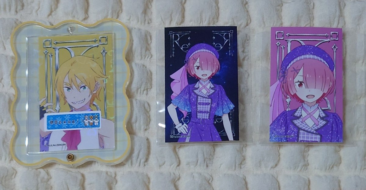 8pxqgil's tweet photo. •.⸜ 交換 or 譲渡 ⸝.• Re:ゼロから始める異世界生活 リゼロ展 ミニブロマイド
- -*- -*- -*- -*- -*- -*- -*- -*- -
譲🐅*̩̩̥ エミリア┊͙パック┊͙ レム┊͙ ラム
求🐅*̩̩̥ 異種 ꒰ リゼロ展以外 ꒱ ガーフィール or 定価 .｡꒰ +送料 ꒱
- -*- -*- -*- -*- -*- -*- -*- -*- -
都内お手渡しor郵送 https://t.co/o8Hh7BVhsY