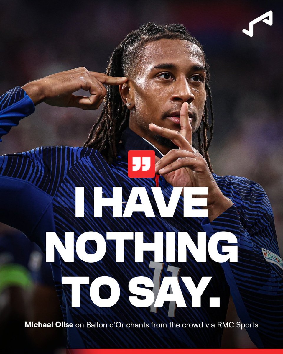 goal's tweet photo. Michael Olise is too humble to talk about the Ballon d'Or 🙂‍↕️

Read more 🔗 https://t.co/DxDgRu3BIj https://t.co/NSYIlJnzhM