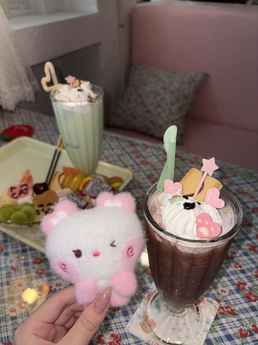 renkurix's tweet photo. 너무너무 귀여운 킷사텐st 카페…♪ https://t.co/dykMLFM05R
