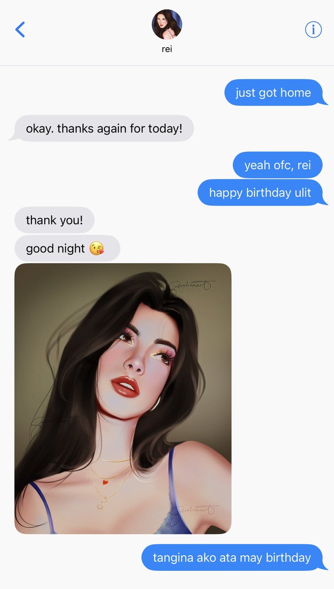 seralinaaaaa's tweet photo. i feel like this picture is the type she sends to josiah after her birthday party 🤣 https://t.co/rOuV0WiUd8
