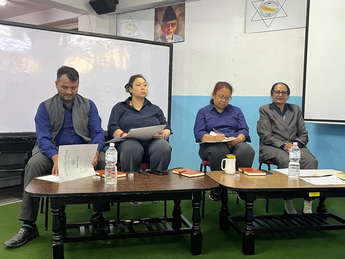 mmiohs's tweet photo. वक्तृत्वकला प्रतियोगिता सम्पन्न
मनमोहन मेमोरियल इन्ष्टिच्यूट अफ हेल्थ साइन्सेजमा अतिरिक्त क्रियाकलाप अन्तर्गत वक्तृत्वकला प्रतियोगिता सफलतापूर्वक सम्पन्न भएको छ।#MMIHS #ManmohanMemorial #PublicHealth #BPharmacy #BScMLT #SpeechCompetition #ExtracurricularActivities #Congratulation https://t.co/2SKnTwFxFR