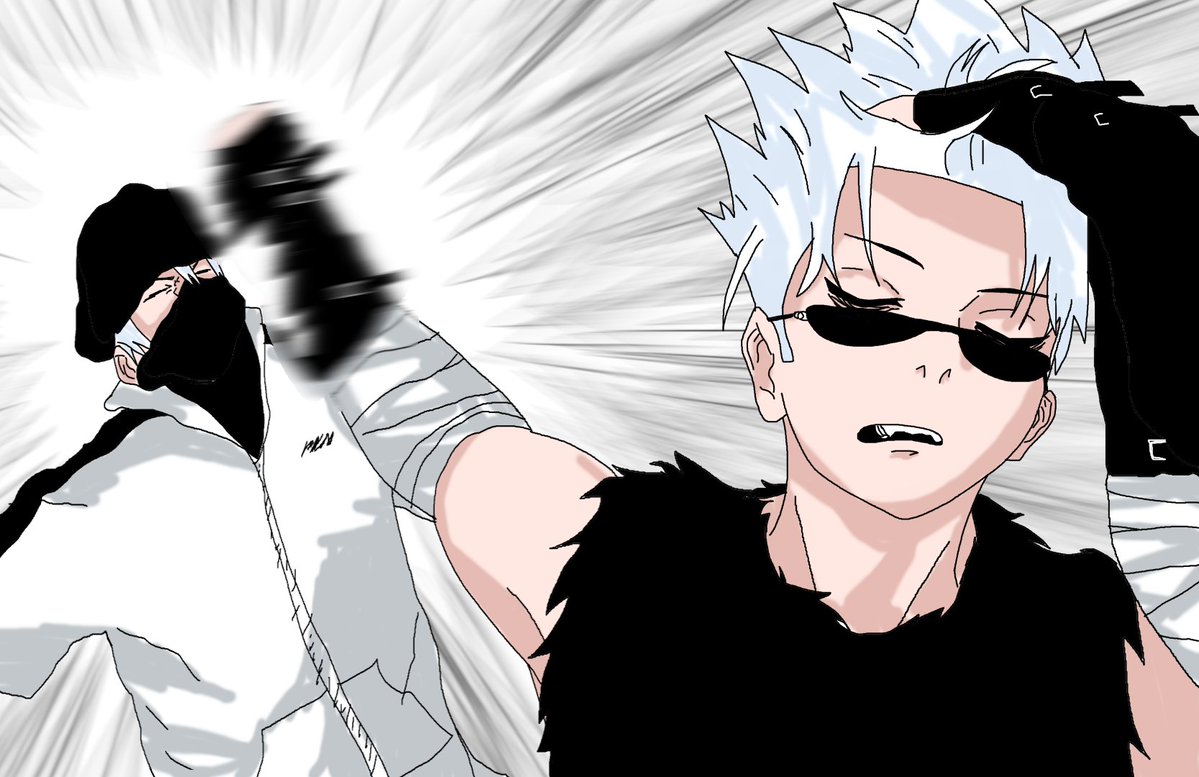 AwfaGega's tweet photo. big ups @Calcannot  for the idea
#kagurabachi https://t.co/x5M4yknkdX