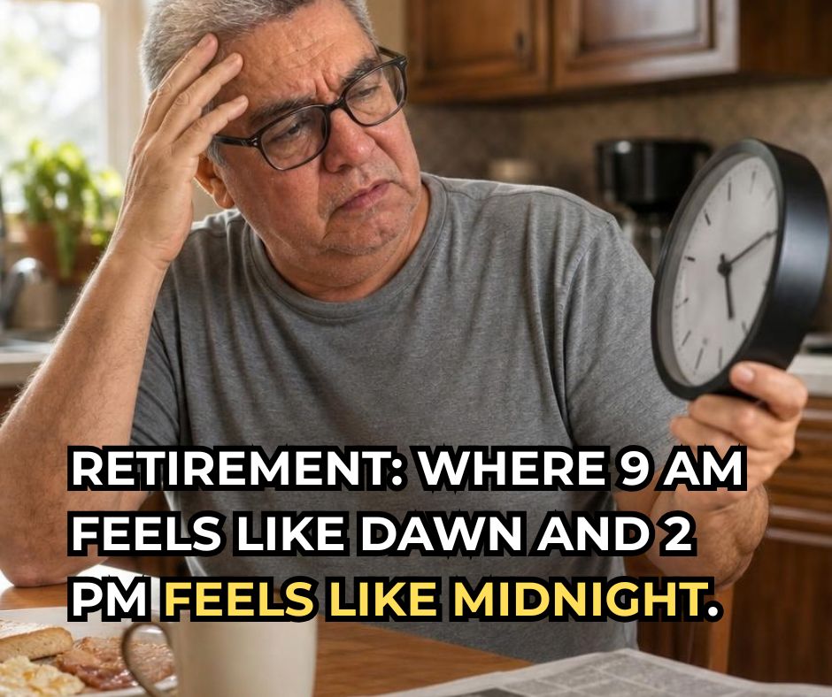 mfaenlle's tweet photo. Retirement has taught me that time is mostly a suggestion. Some mornings last forever, while afternoons arrive before I've recovered from breakfast. 😂
#RetirementLife #GettingOlder #RelatableComedy https://t.co/YPD0ZXp7d8