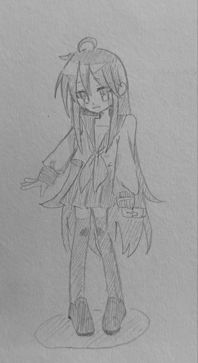 Leon_illust22's tweet photo. 絵柄好きなのに描けない…
 #らきすた  #泉こなた https://t.co/5cQPnvol5i