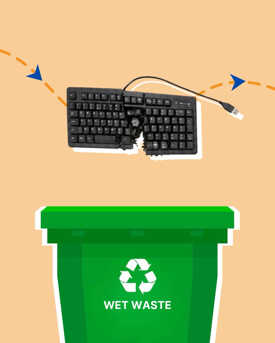 EduMinOfIndia's tweet photo. Do you know in which bin does your E-waste go? 

Swipe to test your knowledge! ➡️

#SpecialCampaign6 #SWMRules2026 #SwachhBharat  #EcoClubsforMissionLiFE #SchoolEducation #NEP2020 https://t.co/HWko4IHKn0