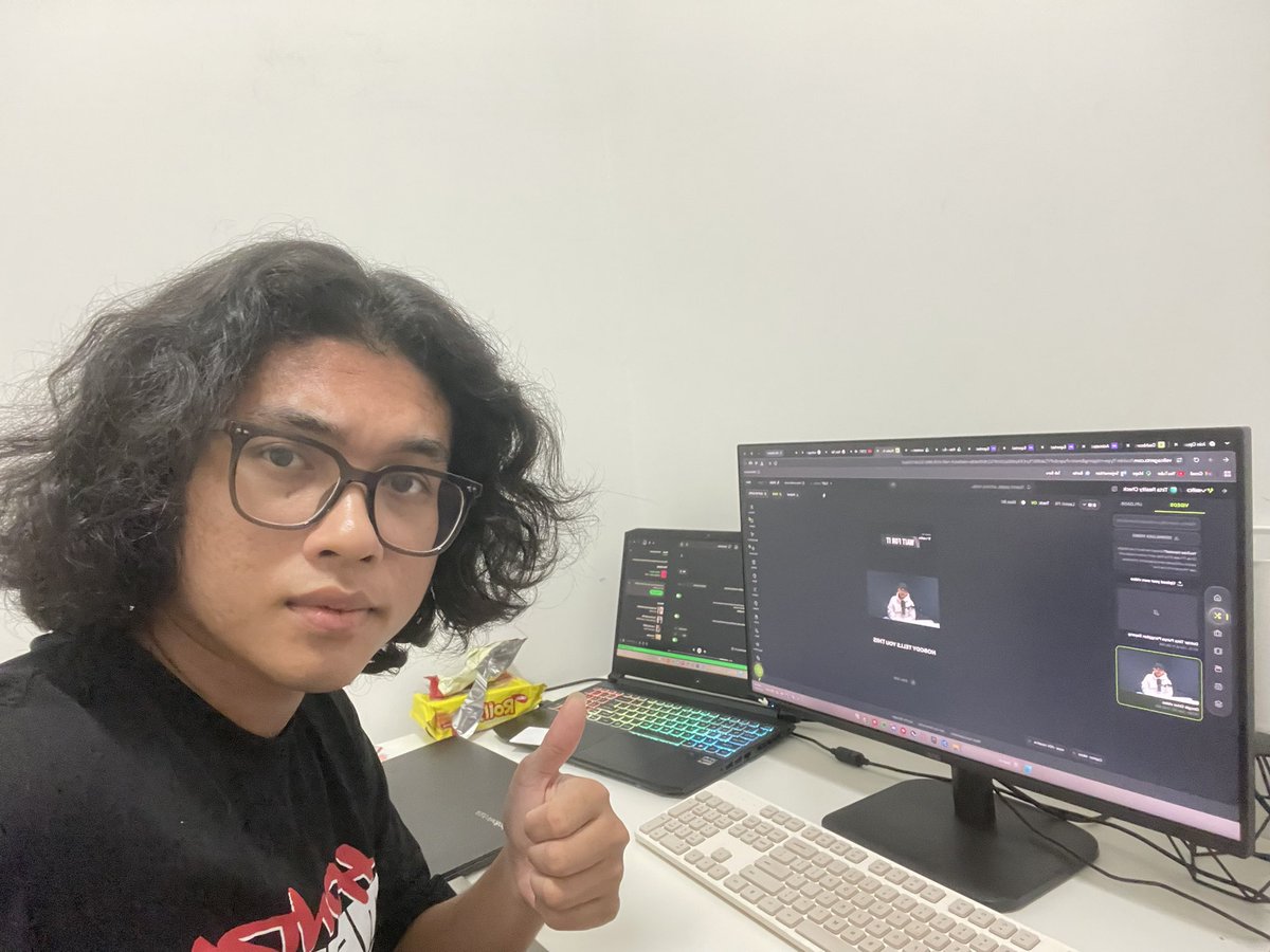 RIZQIoep's tweet photo. I belive the key to success is keep it on track everyday!!

Hey @X

I'm 20, a learner who wants to build start up

Looking to #connect with:

•solo founder
•indie hackers
•vibe coders
•tech junkies
•cool people

Lets connect and share your journey! https://t.co/FoZR9r75BV