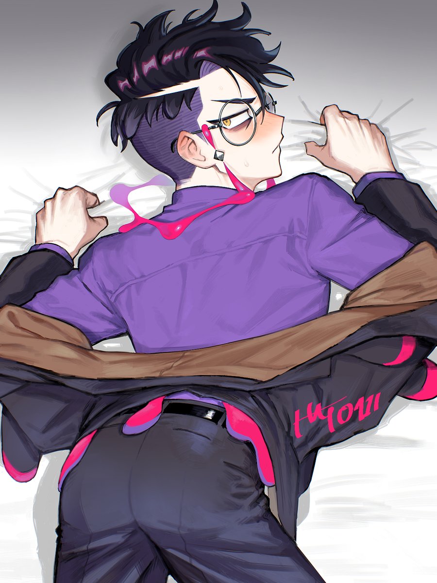 hat0111's tweet photo. 12月キョカラの表紙絵　エロマッサージです🍑 https://t.co/lr8ZGwNgvc
