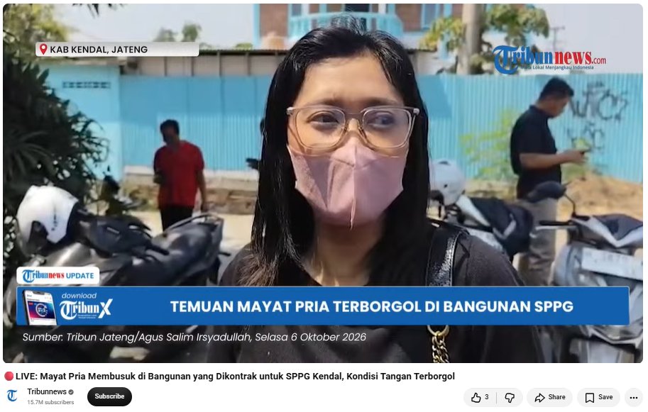 pak_erte92's tweet photo. Ini adalah berita yang paling jauh mengenai SPPG.

Ada penemuan mayat terborgol dibangunan SPPG!

Buset! Gimana ini @menuembegejelek ? 😱 https://t.co/ReViJ1LjZ4