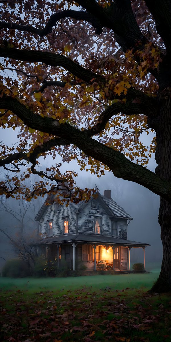Sdrawbo's tweet photo. دفء البيت وسط ضباب الخريف 🏡🍁

في هدوء الخريف، وبين ضباب الصباح وتساقط الأوراق، يفضل للبيت دفء خاص…
نور دافئ من النوافذ، وشجرة عتيقة تحكي حكايات السنين.
لحظة تشعرك أن أجمل الأماكن هي التي تمنحك راحة القلب قبل أي شيء.🤎🍂

#الخريف #أجواء_خريفية #بيت_قديم #بيوت_ريفية https://t.co/ChY2085MYd