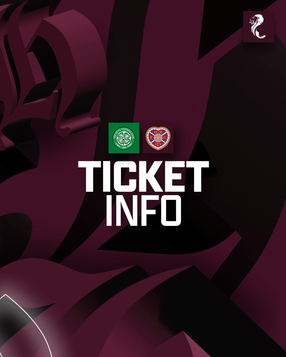 JamTarts's tweet photo. 🎟️ Tickets for our William Hill Premiership match away to Celtic, on Sunday, 18th October, will go on sale to supporters with 115+ loyalty points at 10am tomorrow. 

ℹ️ https://t.co/SIoicW2D3w https://t.co/Dt3Rpt24ML
