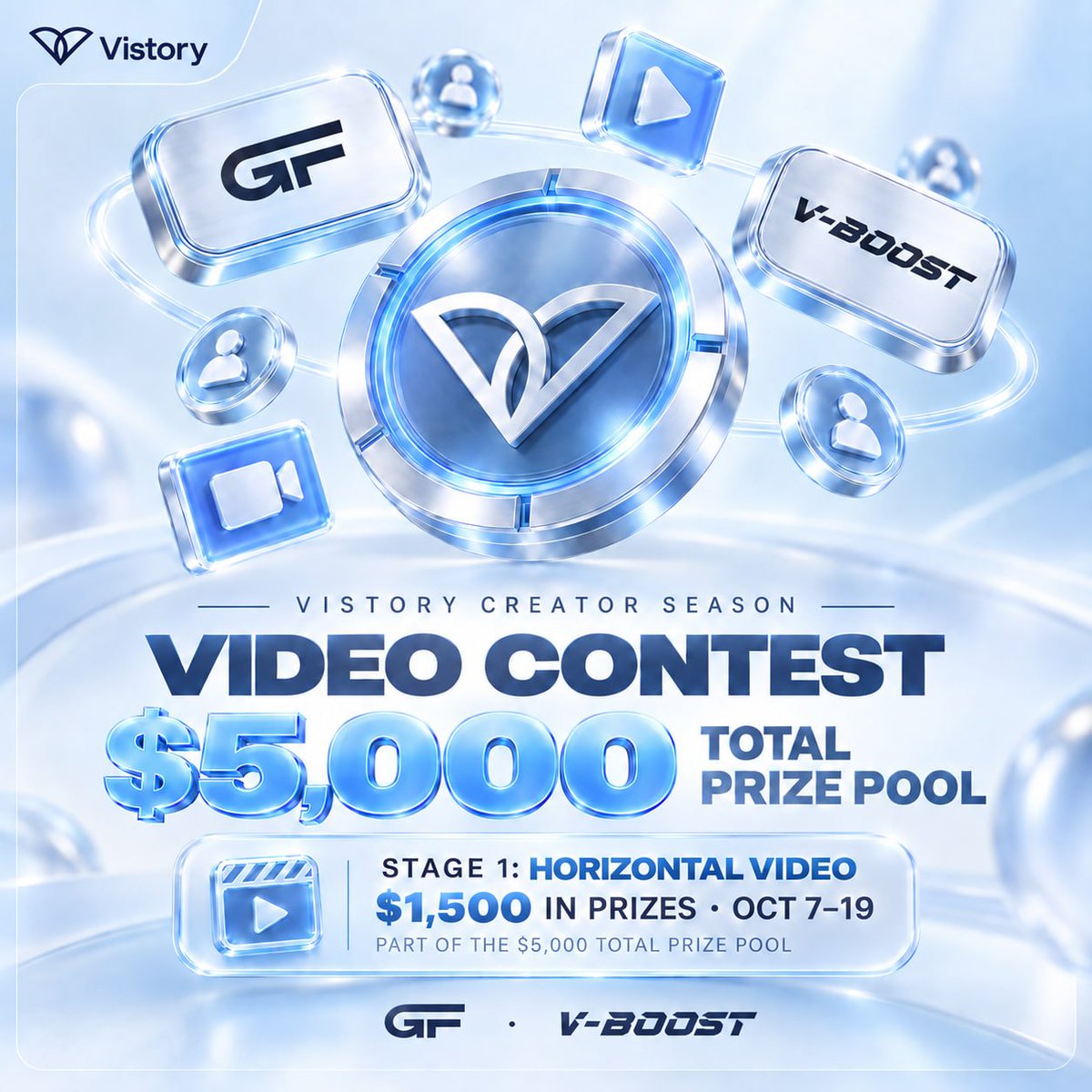 VistoryX's tweet photo. 🚀 $5,000 is up for grabs in the VISTORY CREATOR SEASON.

Can you explain @gurudotfun so clearly that someone goes from:

“Wait… how does this work?”
to
“Okay, now I get it.”

Then this is for you.

Stage 1 starts October 7. 🧵👇