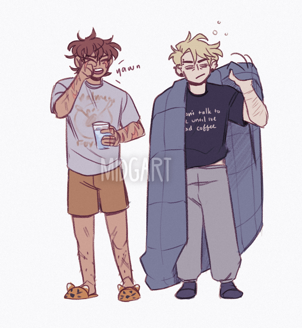 midgaardian's tweet photo. sleepy andreils 😪 #aftg #andreil https://t.co/LLO2zv5Wp9
