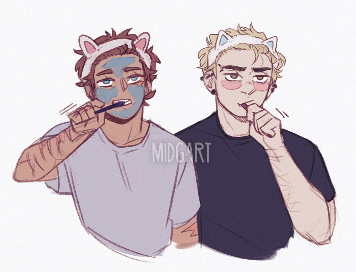 midgaardian's tweet photo. sleepy andreils 😪 #aftg #andreil https://t.co/LLO2zv5Wp9
