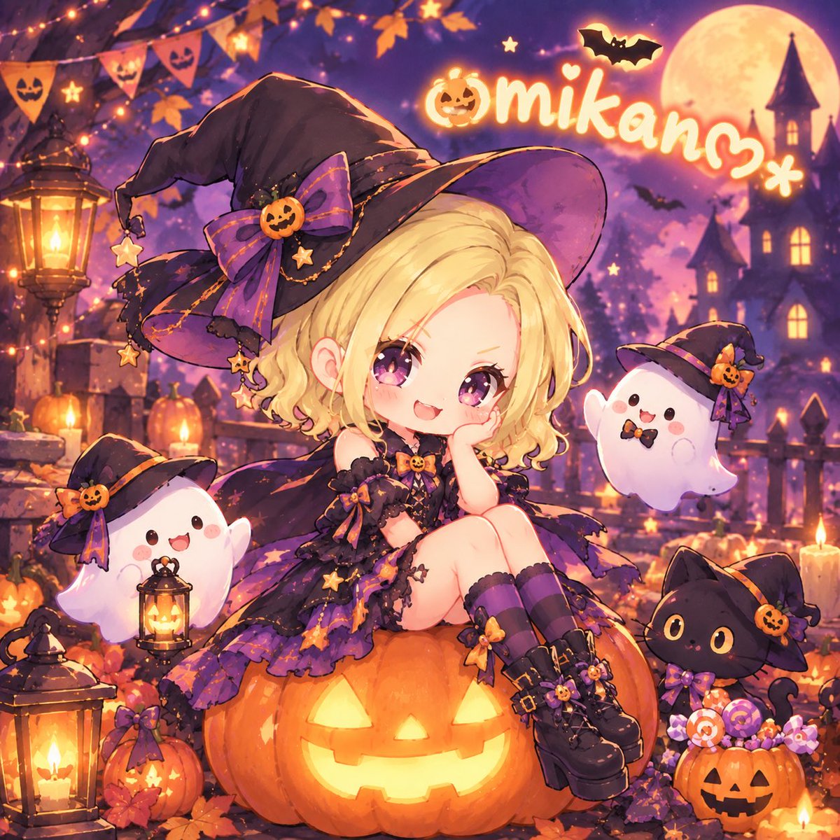 kiyamika1's tweet photo. 🍎しゃんから
楽しそうなの回ってきたーー❣️❣️

アイコンをハロウィン仕様にして
メンション(4名)つけて
回してくみたいだよ👻🎃

よかったらやってみてね( ˊᵕˋ*)

@mimidon7_11 
@Hirol__55 
@Lucifer101Daten 
@wk5um https://t.co/NRBn77W42w